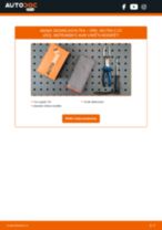 Tiešsaistes rokasgrāmata, kā pašam mainīt Degvielas filtrs uz OPEL VECTRA C GTS