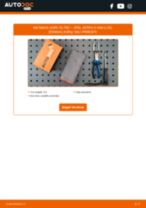 OPEL ASTRA H Box (L70) dyzelinas Kuro filtras pakeisti: žinynai pdf