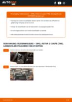 Online handleiding over het zelf vervangen van de Achterruitenwisser van de OPEL ASTRA G Coupe (F07_)