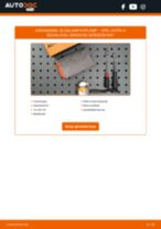 Gloeilamp Koplamp Xenon en LED veranderen OPEL ASTRA H Saloon (L69): instructie pdf