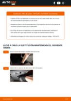 Cambio Filtro antipolen VW bricolaje - manual pdf en línea