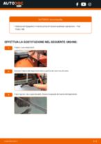 PDF manuale di sostituzione: Spazzole tergicristallo FIAT PUNTO (188) posteriore e anteriore