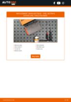 OPEL VECTRA B Estate (31_) change Headlight Bulb Xenon and LED: guide pdf