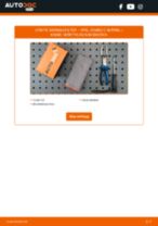 Illustrerade manualer för rutinmässiga underhållskontroller av OPEL COMBO Box Body / Estate