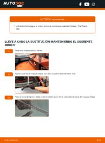 Cómo sustitución de Escobillas de Limpiaparabrisas 1.2 60 Fiat Punto 188