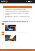En profesjonell veiledning om bytte av Oljefilter på Peugeot 206 cc 2d 1.6 HDi 110