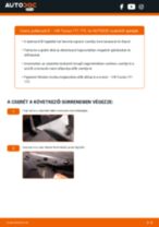 Hogyan cseréljünk Utastér levegőszűrő VW TOURAN (1T1, 1T2) - kézikönyv online