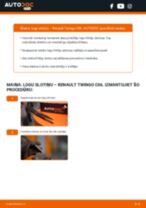 RENAULT Twingo I Hatchback 2008 instrukcijas par remontu un apkopi