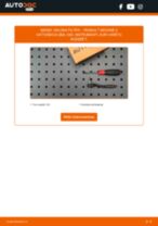 RENAULT Salona filtrs nomaiņa dari-to-pats - tiešsaistes instrukcijas pdf