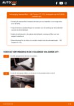 Interieurfilter veranderen VW TOURAN (1T1, 1T2): instructie pdf
