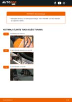 Kaip pakeisti Stiklo valytuvai mano XC70 I Cross Country (P2, 295) T5 AWD? Išsamios instrukcijos