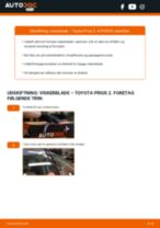 Den professionelle guide til udskiftning af Tændrør på din Toyota Prius 2 1.5 Hybrid (NHW2_)
