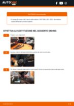 PDF manuale di sostituzione: Spazzole tergicristallo FIAT 500L (351_, 352_) posteriore e anteriore