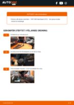 Montering Torkarbladsats FIAT 500 (312) - steg-för-steg-guide