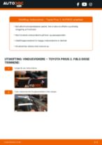 Montering Opphengslager TOYOTA PRIUS Hatchback (NHW20_) - steg-for-steg manualer