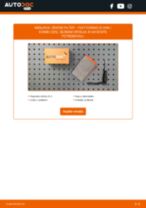 Vodič PDF po korakih za menjavo FIAT FIORINO Box Body / Estate (225) Zracni filter