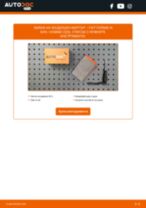 Стъпка по стъпка PDF урок за промяна Въздушен филтър на FIAT FIORINO Box Body / Estate (225)