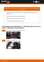Professionaalsed juhised autoosa Vedrustus vahetamiseks sinu autol SLK R170 200 2.0 Kompressor (170.445)