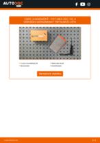 Hogyan cseréje és állítsuk be Légszűrő FIAT LINEA: pdf útmutató