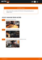 FIAT aizmugurē un priekšā Stikla tīrītāja slotiņa nomaiņa dari-to-pats - tiešsaistes instrukcijas pdf