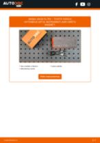 Tiešsaistes rokasgrāmata, kā mainīties Bremžu kluču nodiluma devējs uz TOYOTA Avalon Limousine (_X1_)