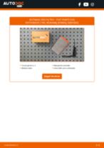 FIAT Variklio oro filtras keitimas pasidaryk pats - internetinės instrukcijos pdf