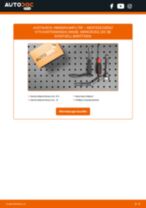 MERCEDES-BENZ VITO Box (638) Innenraumfilter: Schrittweises Handbuch im PDF-Format zum Wechsel