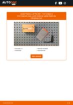 Hvordan skifter man Luftfilter FIAT DOBLO MPV (152, 263) - manual online
