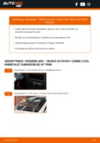 Den professionelle guide til udskiftning af Viskerblade på din Skoda Octavia 1 Combi 1.9 TDI