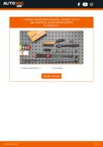 Podrobné PDF tutoriály, jak vyměnit Klinovy zebrovany remen na autě PEUGEOT 307 CC (3B)