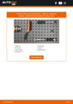 Trin-for-trin PDF-tutorial om skift af RENAULT MEGANE Scenic (JA0/1_) Motorophæng