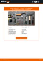 RENAULT MEGANE Durvju rokturis maiņa: bezmaksas pdf