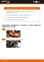 Udskift viskerblade for - Citroen C1 1 PM PN | Brugeranvisning