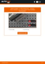 Changement Filtre d'Habitacle VW GOLF VAN IV Variant (1J5) : guide pdf