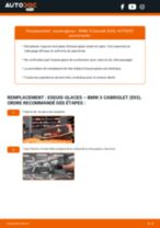 Guide d'installation de Balai d'essuie-glace sur BMW Série 3