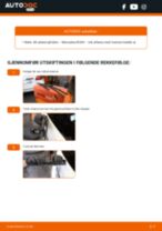 PDF med trinn for trinn-veiledning for bytte av Jaguar XF X250 Sedan Vindusvisker Stangsystem