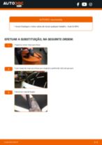 Como substituir Escovas limpa para brisas traseiro e dianteiro AUDI A3 Sportback (8PA) - manual online