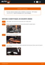 Manual DIY sobre como substituir o Escovas do Limpa Vidros no VW TOUAREG
