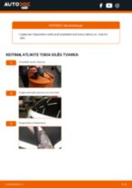 Stiklo valytuvai pakeitimas AUDI A3 Sportback (8PA) - patarimai ir gudrybės