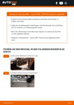 AUDI A3 Sportback (8PA) Innenraumfilter: Schrittweises Handbuch im PDF-Format zum Wechsel