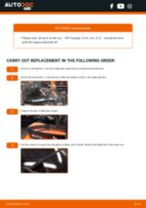 DIY manual on replacing VW TOUAREG Wiper Blades