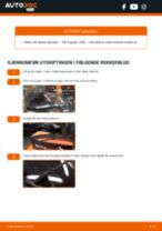 DIY-manual for utskifting av Vindusviskere i VW TIGUAN 2023