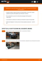 Come cambiare Spazzole tergicristallo posteriore e anteriore AUDI A4 (8K2, B8) - manuale online