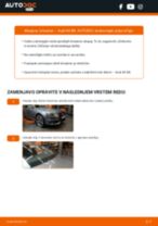 Metlice brisalcev spredaj in zadaj AUDI A4 Sedan (8K2, B8) 2014 | PDF priročnik za zamenjavo