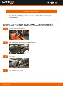 Kuinka vaihtaa Pyyhkijänsulat 1.3 D Multijet Fiat Punto 199 -autoon