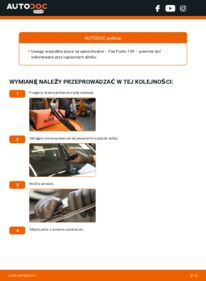 Jak wymienić Pióro wycieraczki Grande Punto Hatchback (199) 1.3 D Multijet