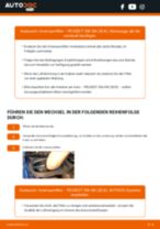 Probiere unsere detaillierten PDF-Anleitungen zur Wartung und Reparatur am PEUGEOT 206 SW (2E/K) aus