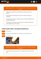 Den professionelle guide til udskiftning af Oliefilter på din Peugeot 206 SW 2.0 HDi