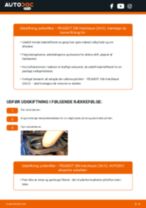 Den professionelle guide til udskiftning af Luftfilter på din Peugeot 206 Hatchback 1.4 HDi eco 70