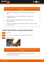 Podrobný PDF tutorial k výmene Peugeot 508 SW Rameno Stierača